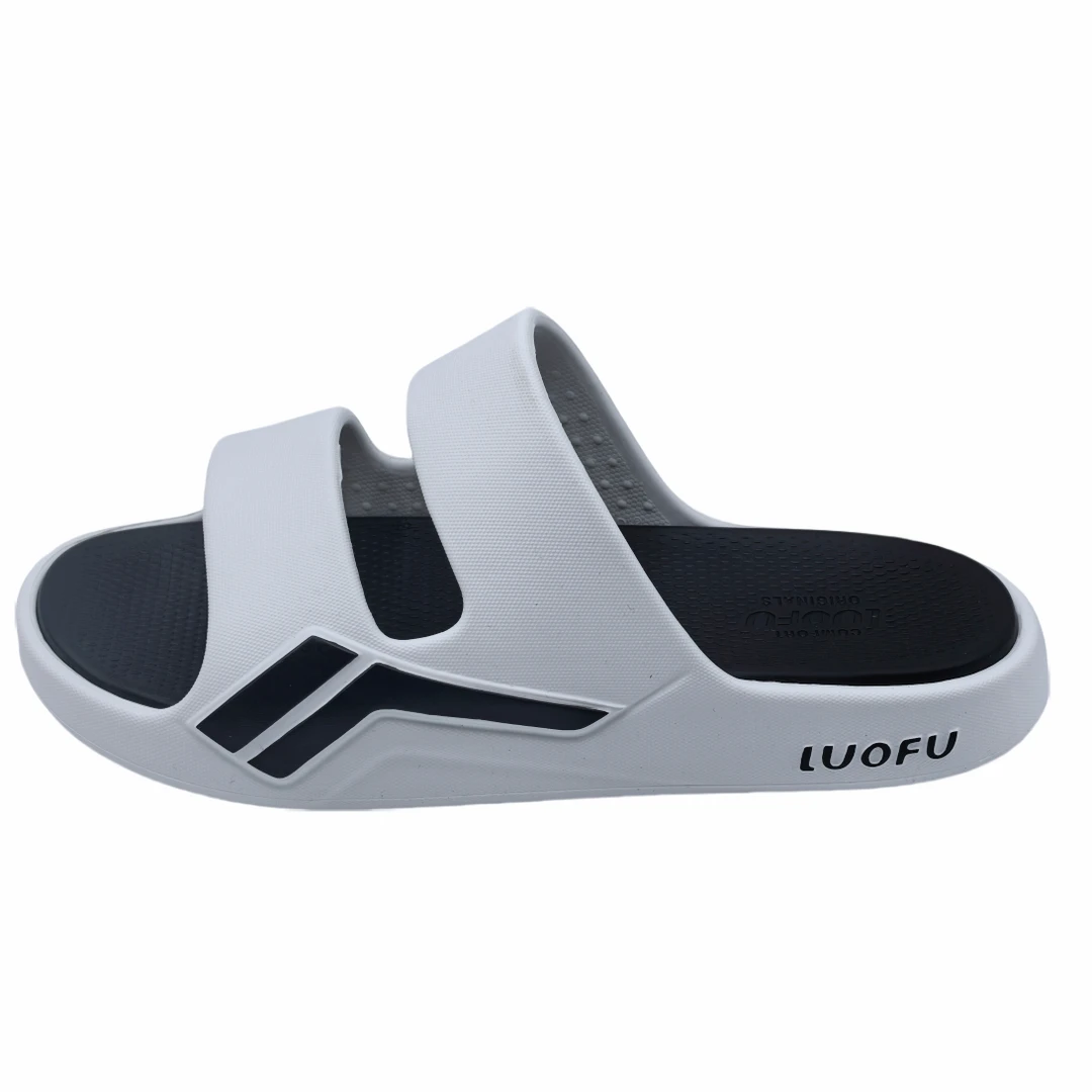 2025罗敷夏季新品厚底凉拖鞋百搭潮流时尚外穿沙滩鞋防滑不臭脚男