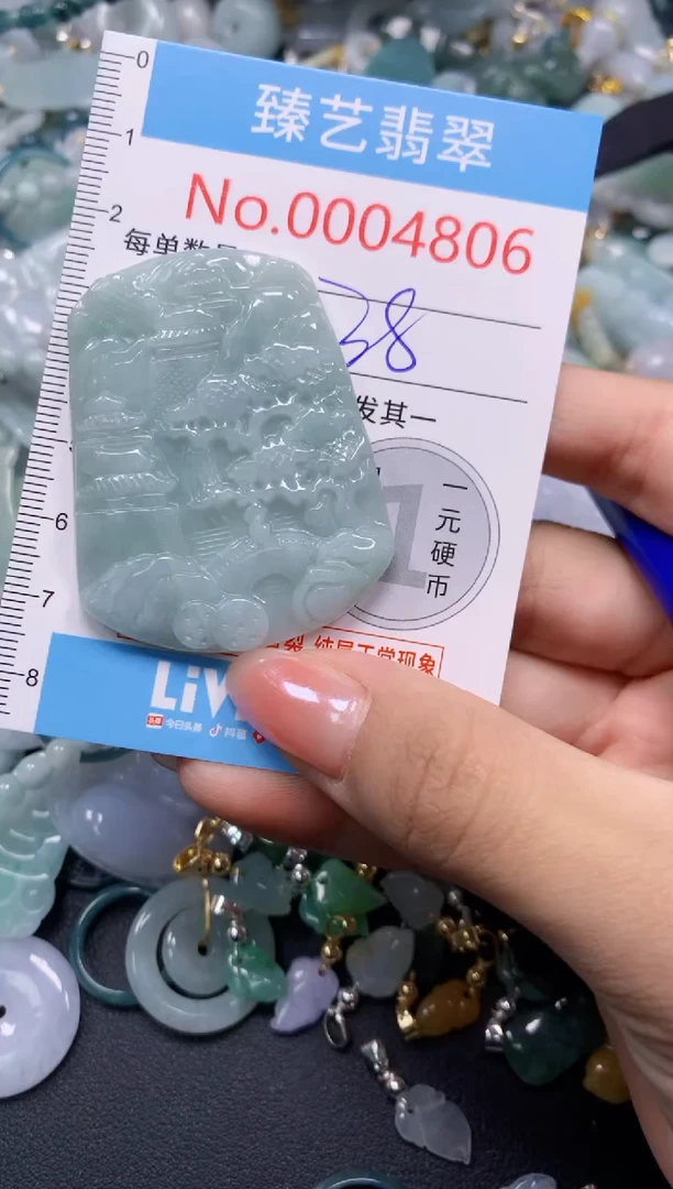 颈饰未镶嵌翡翠4806