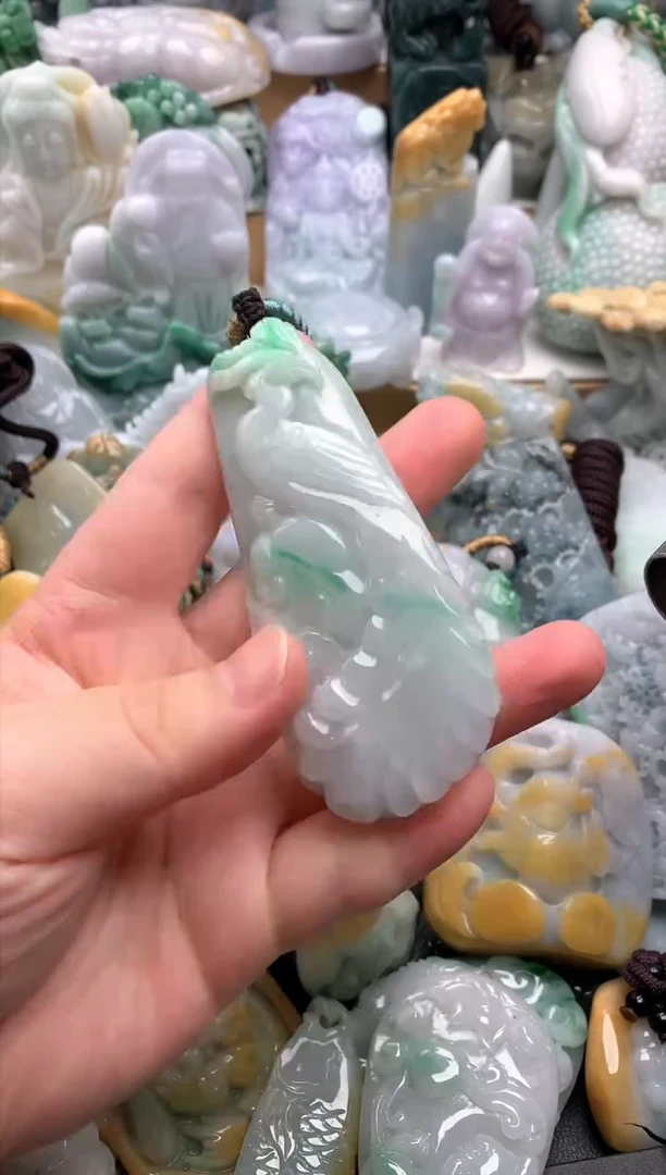 吊坠(不含链)未镶嵌翡翠1