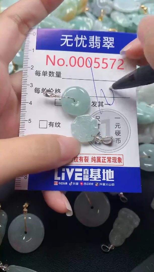 颈饰未镶嵌翡翠5572