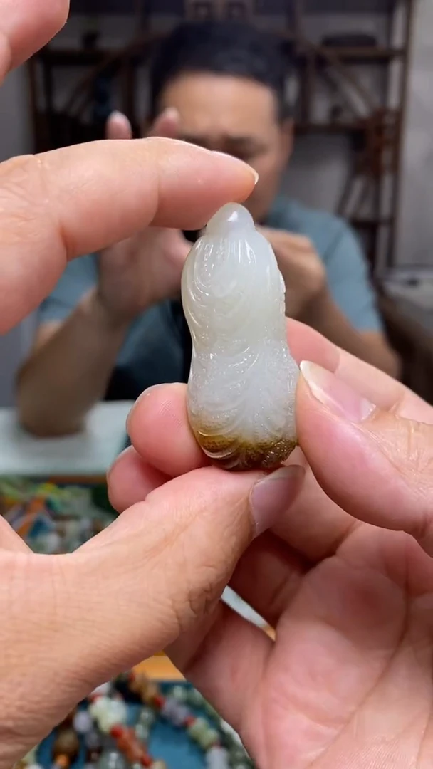 和田玉未镶嵌颈饰112