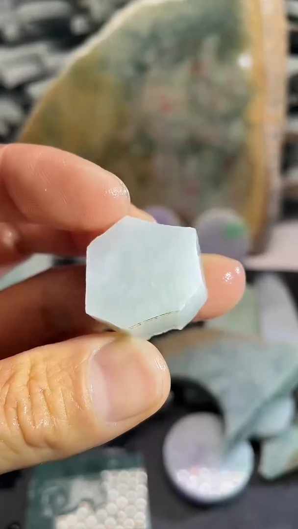 裸石翡翠天然缅甸翡翠A货