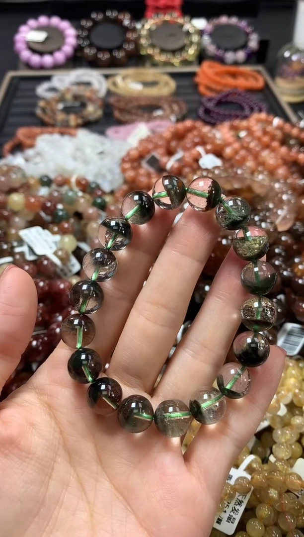 未镶嵌手链水晶11*