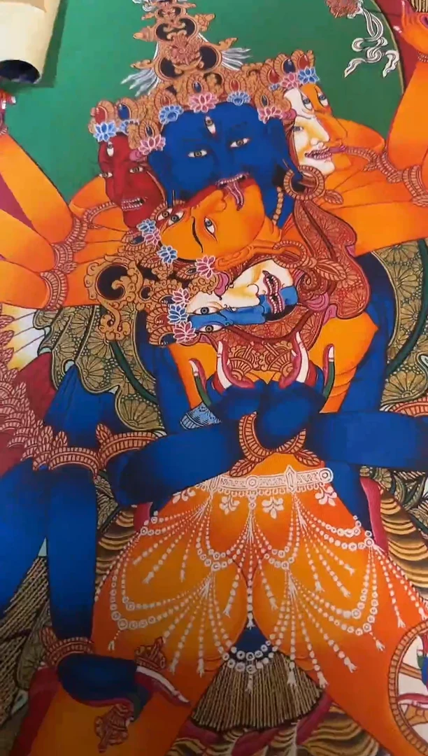 卷轴画精品唐卡===藏藏-18