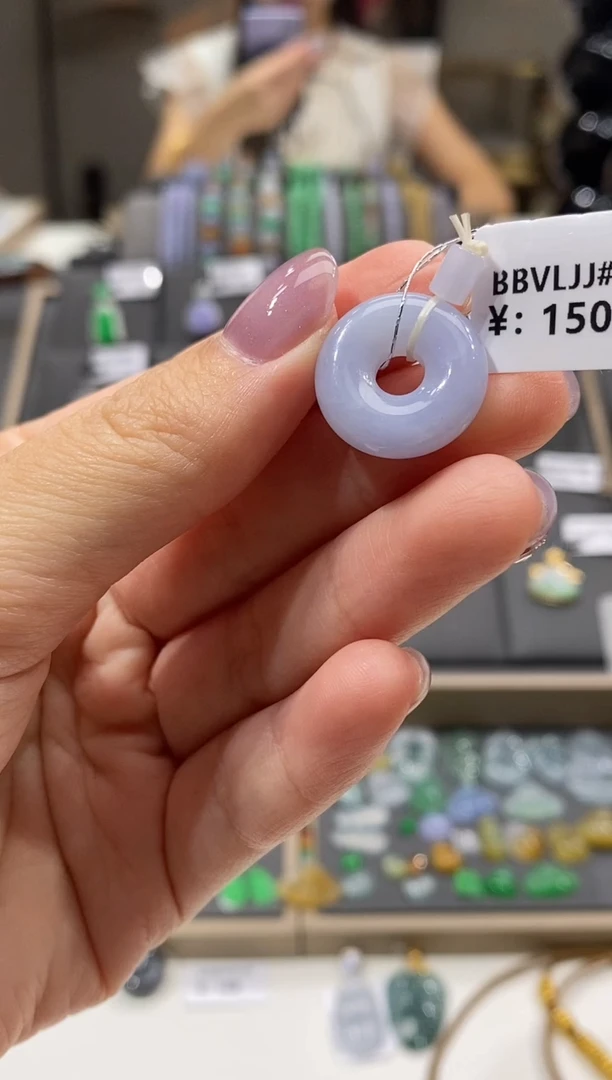 颈饰未镶嵌翡翠甜甜圈