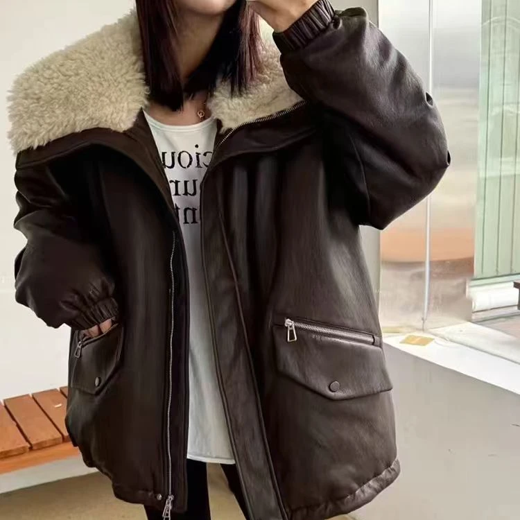 3999年冬季新款韩版保暖皮衣外套