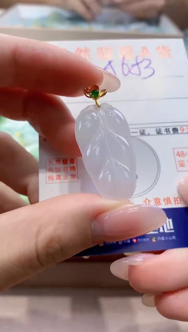 颈饰未镶嵌翡翠天然缅甸a货翡翠
