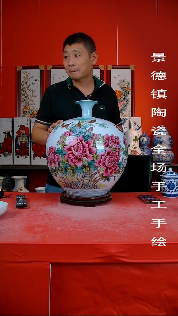 摆件用****6景德镇陶瓷 全场手工手绘