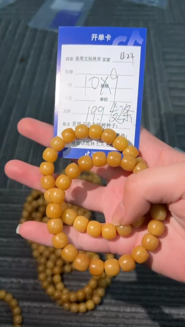 【闪购商品】菩提根/象牙果手串B22菩提根2条