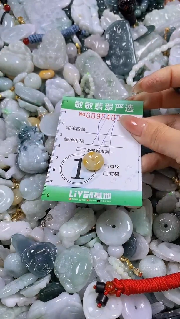 【闪购商品】翡翠颈饰未镶嵌闪购0095403