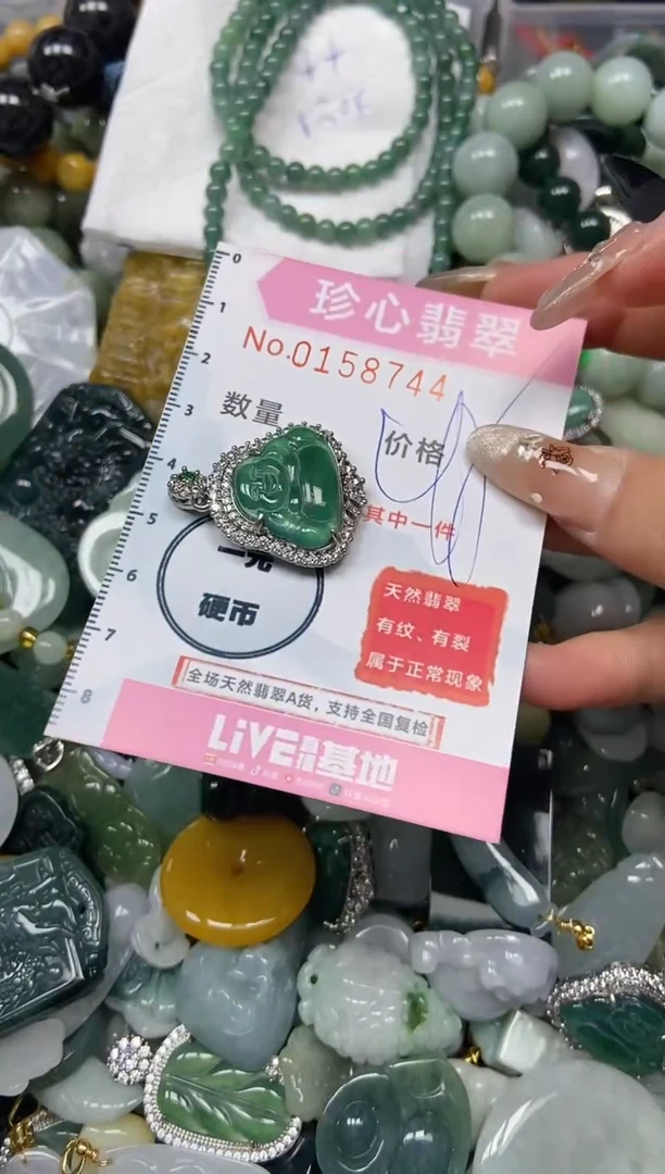 【闪购商品】翡翠颈饰未镶嵌闪购0158744