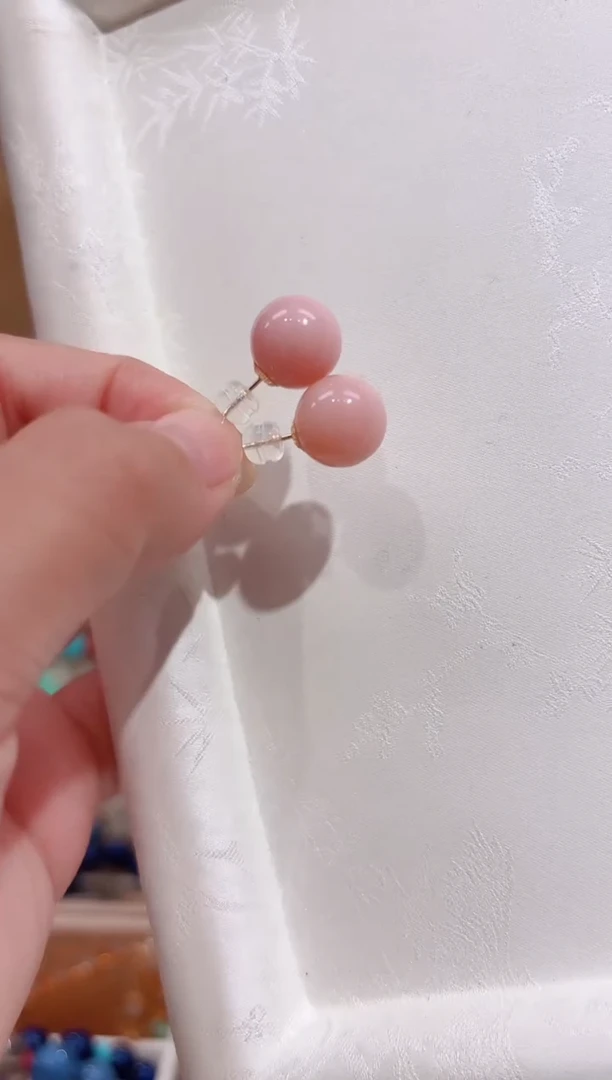 18K金镶嵌欧泊珠宝奇石设计款珠串