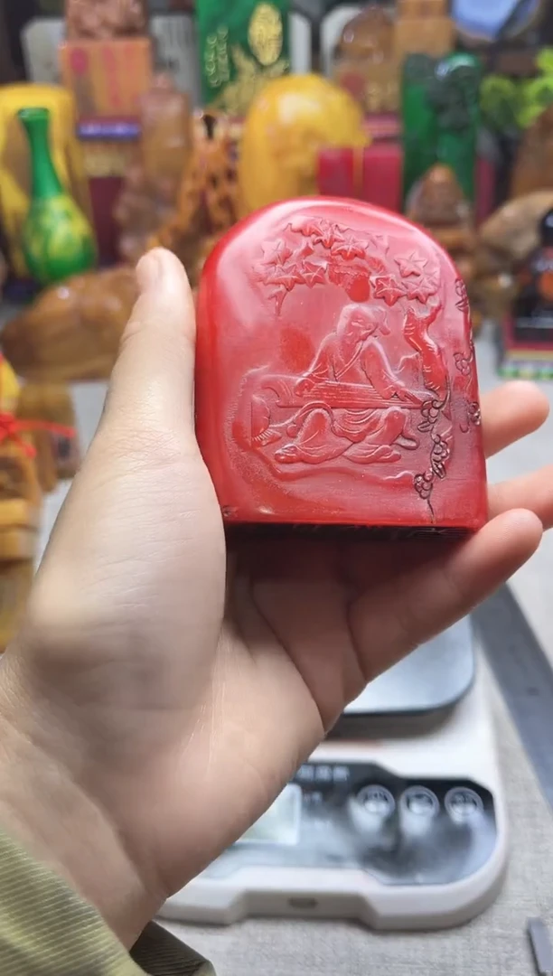 寿山石印石纯天然石料