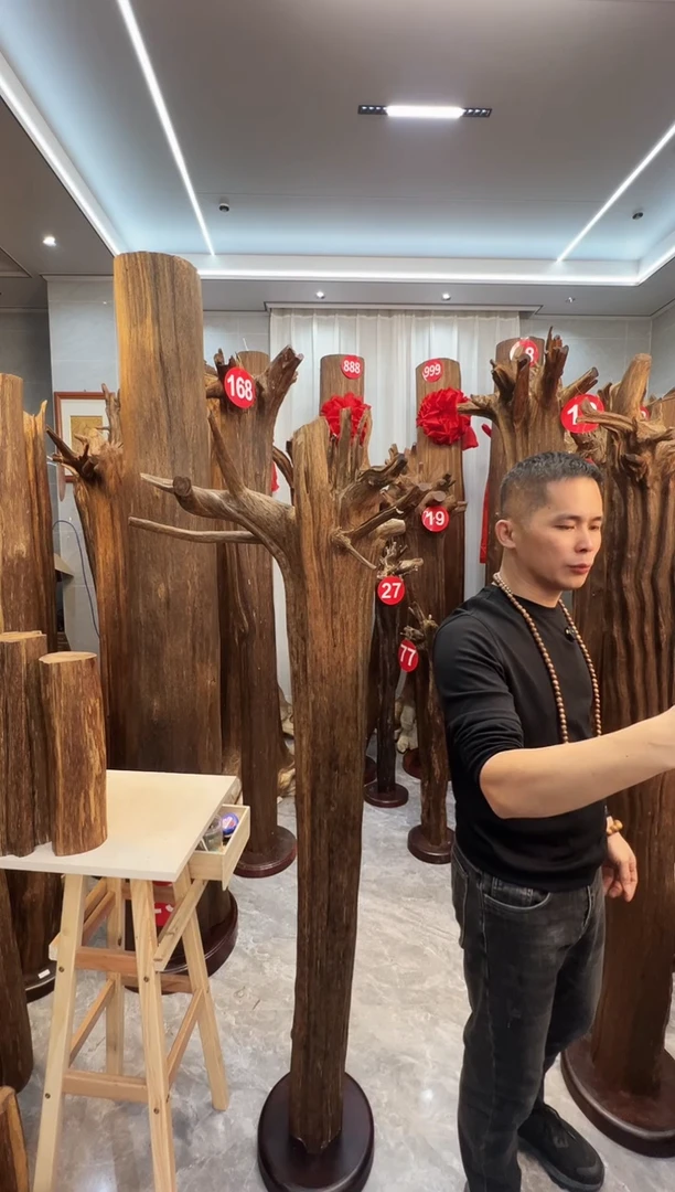 沉香摆件憨***叔沉香原料