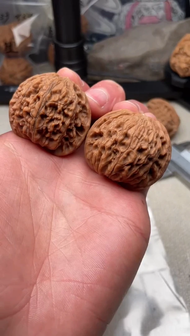 把件文玩核桃老*1202-老马-磨盘