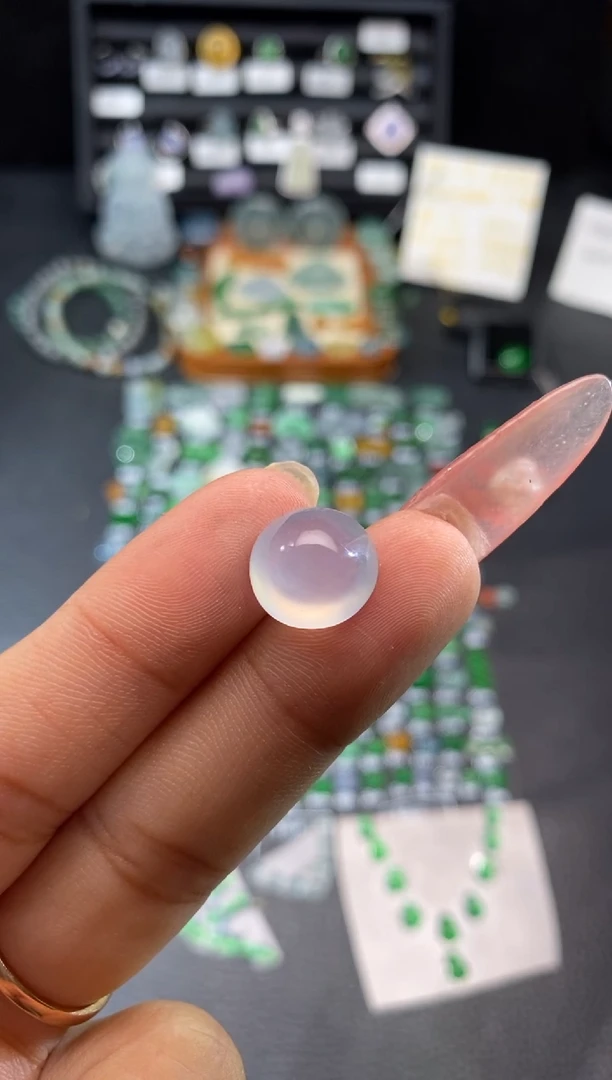 【闪购商品】翡翠挂件未镶嵌蛋面