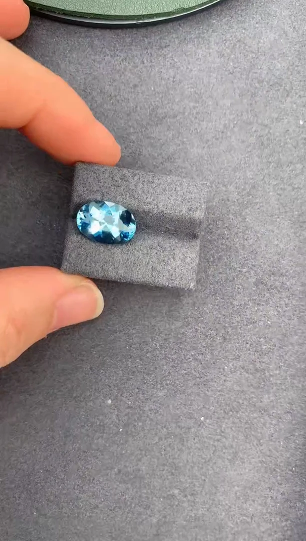 【闪购商品】海蓝宝石裸石未镶嵌3.5ct海蓝宝