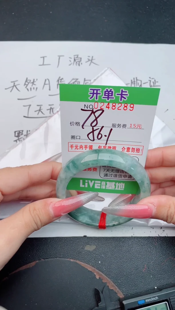 未镶嵌手镯翡翠89