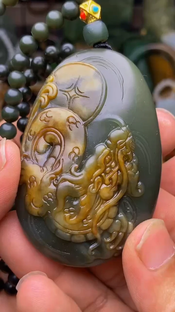 未镶嵌和田玉挂件1