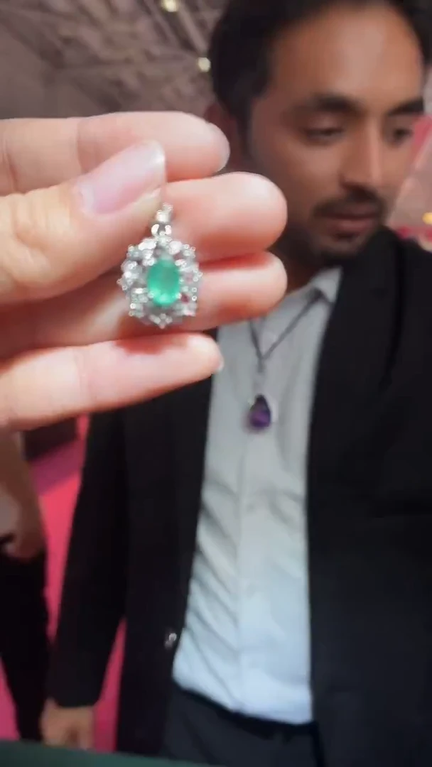 银S925镶嵌其他祖母绿（扎德严选）