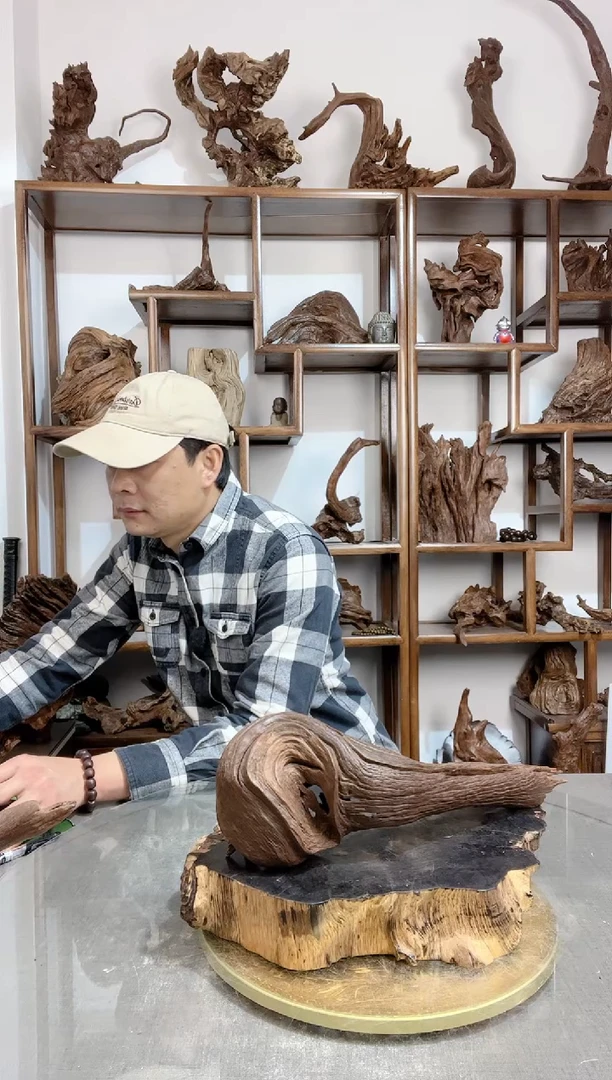 【闪购商品】木沐风根艺摆件摆件736