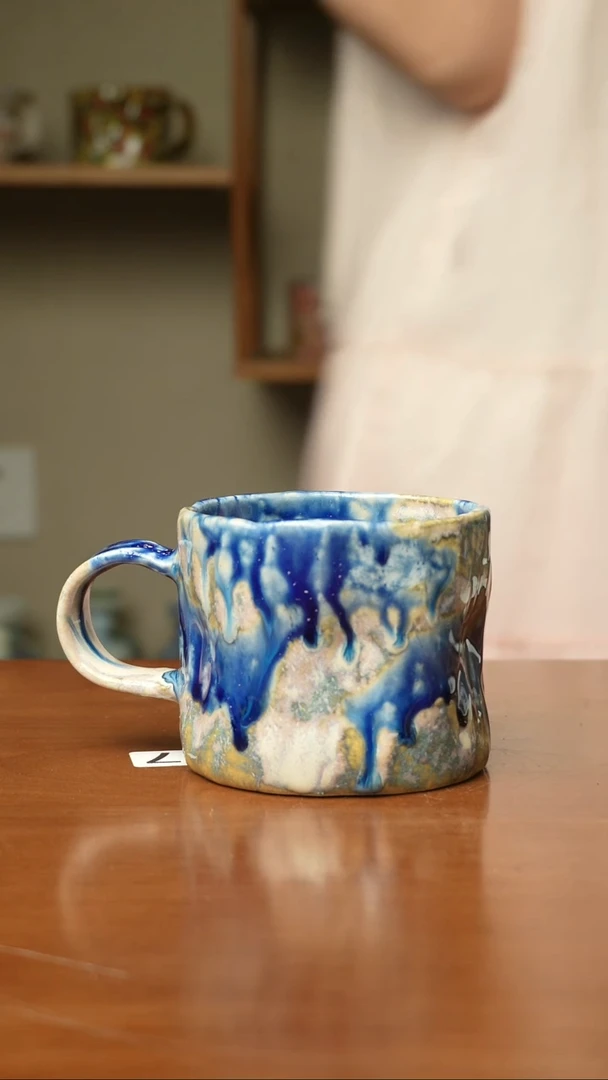 杯子444景德镇手工颜色釉杯子