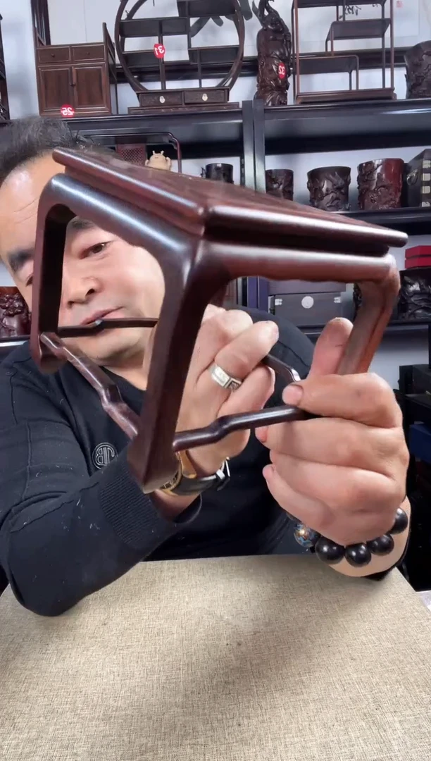 木老李红木工艺品22瑕疵