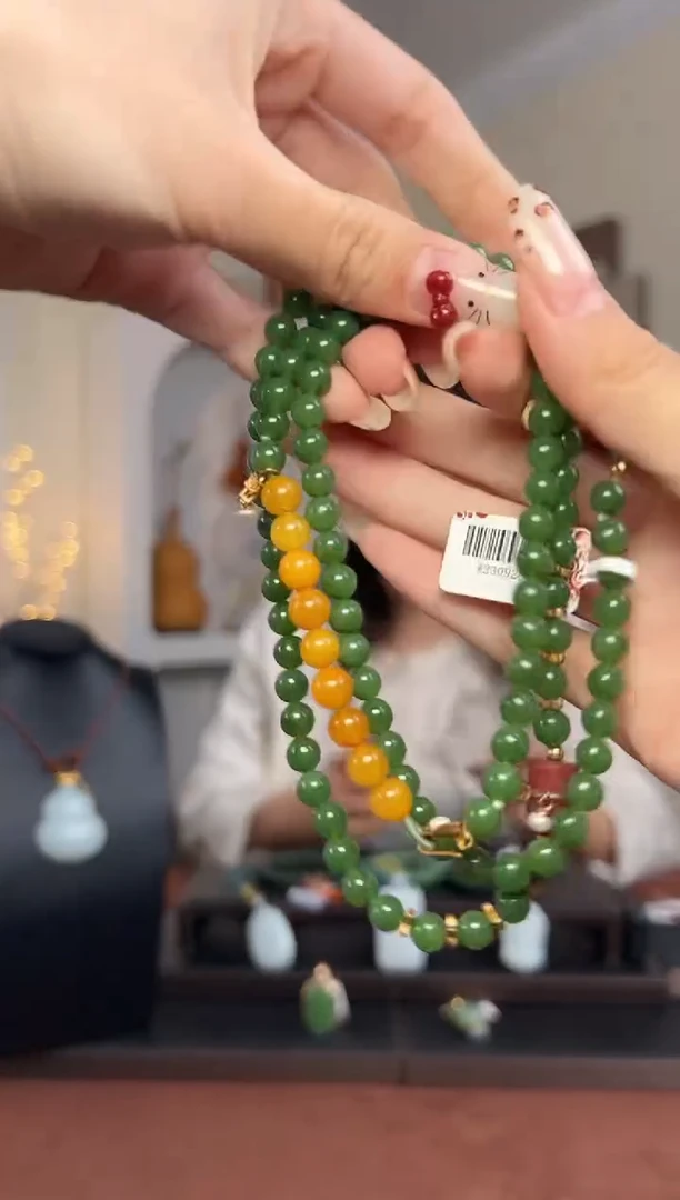 颈饰未镶嵌和田玉和田玉项链