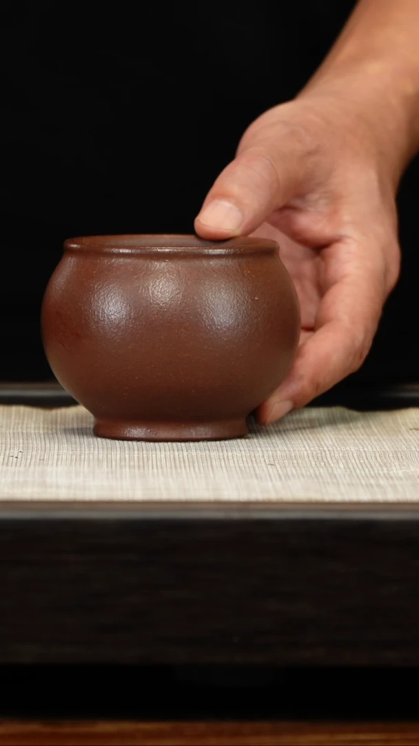 茶壶紫砂四底老干部杯