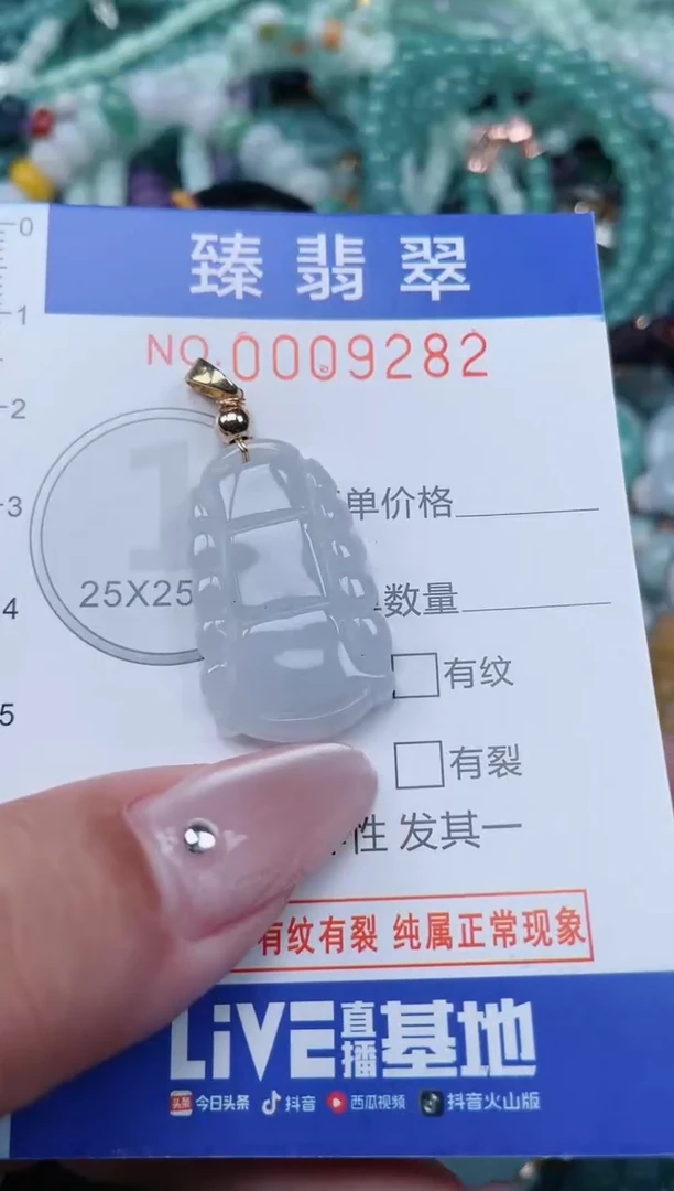 翡翠未镶嵌颈饰.0009282