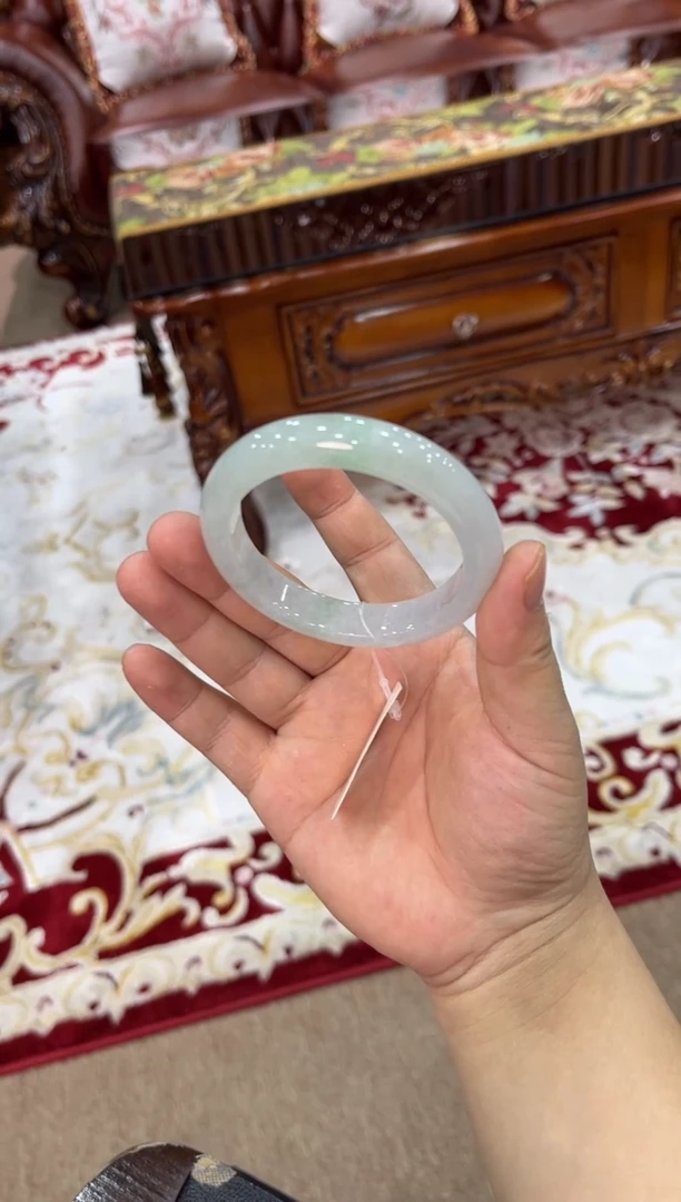 未镶嵌手镯翡翠春*手镯24小时鉴赏
