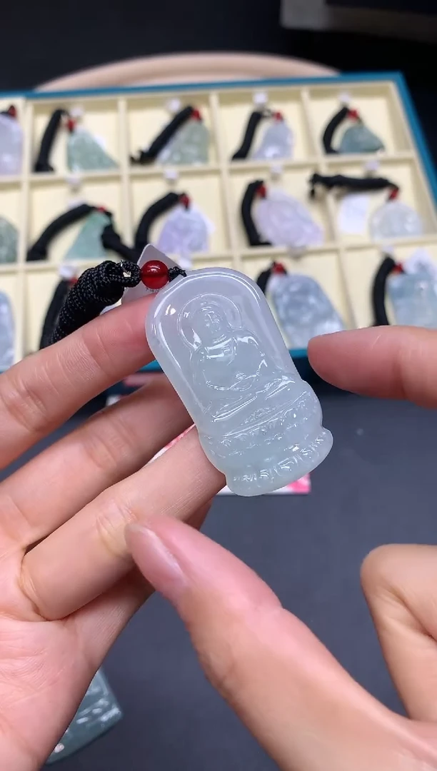 【闪购商品】定制翡翠未镶嵌阿弥【无服务费】