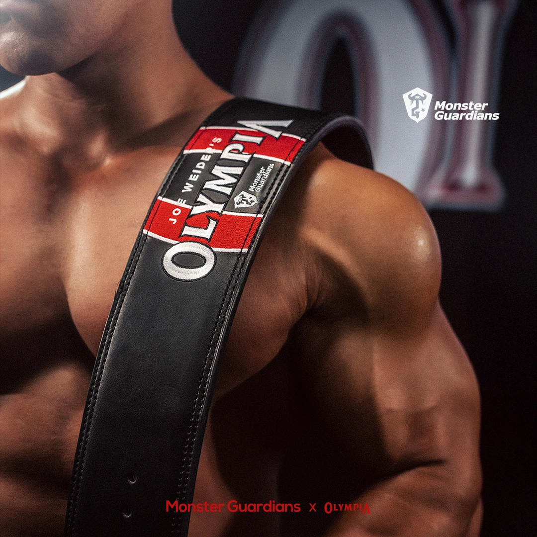 MonsterGuardians× OLYMPIA 2025中国奥赛限定系列健身牛皮腰带