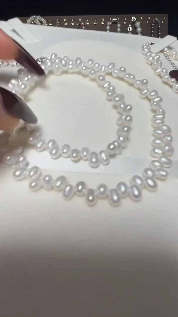 颈饰钛钢淡水珍珠永丽珍珠严选