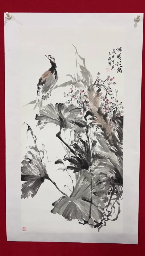 国画手绘国画作品