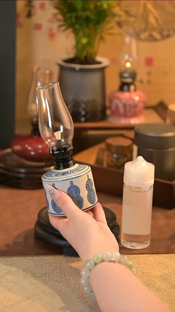 陶瓷景德镇陶瓷香薰灯摆件