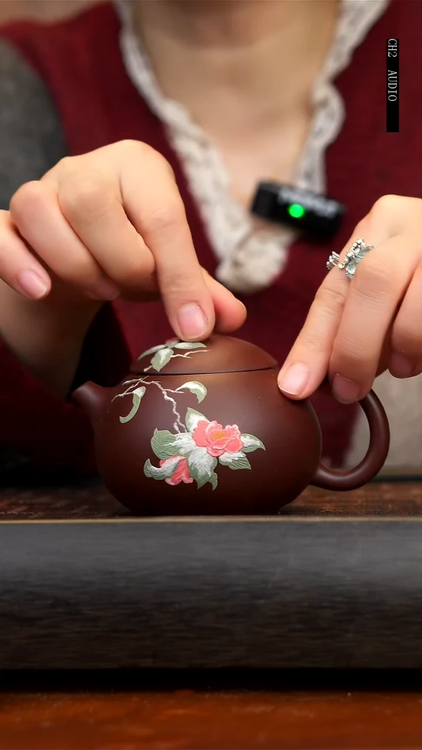 【闪购商品】紫砂茶壶紫朱泥西施壶