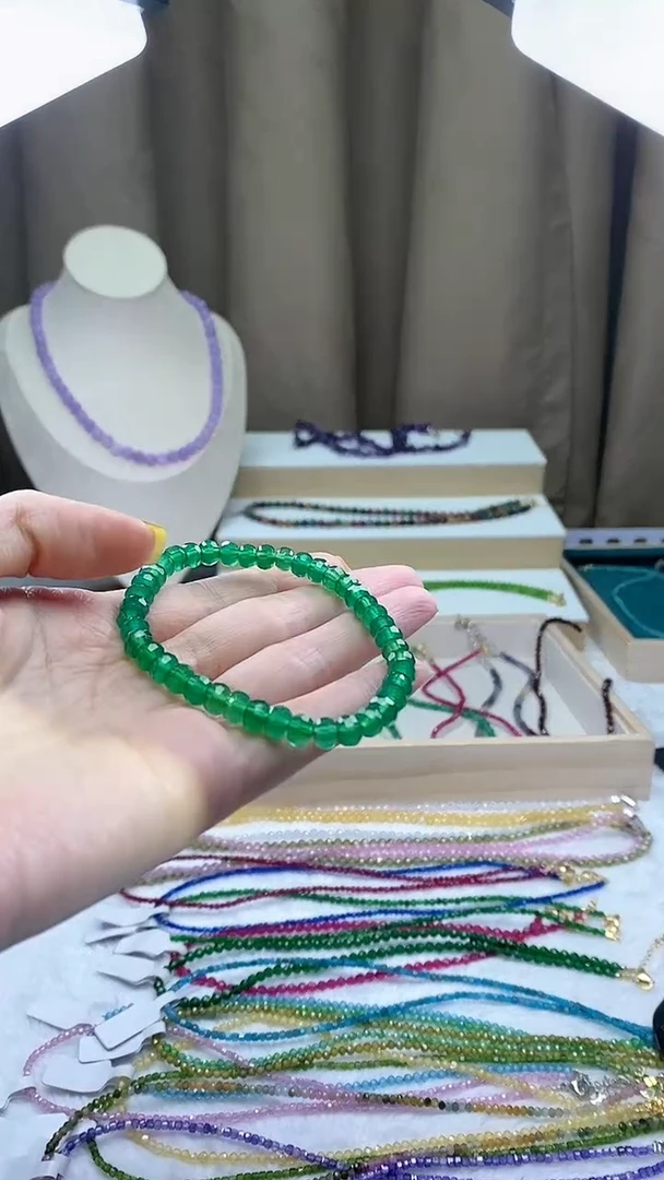 【闪购商品】祖母绿手链未镶嵌诗颜甄选珠宝SYZB40