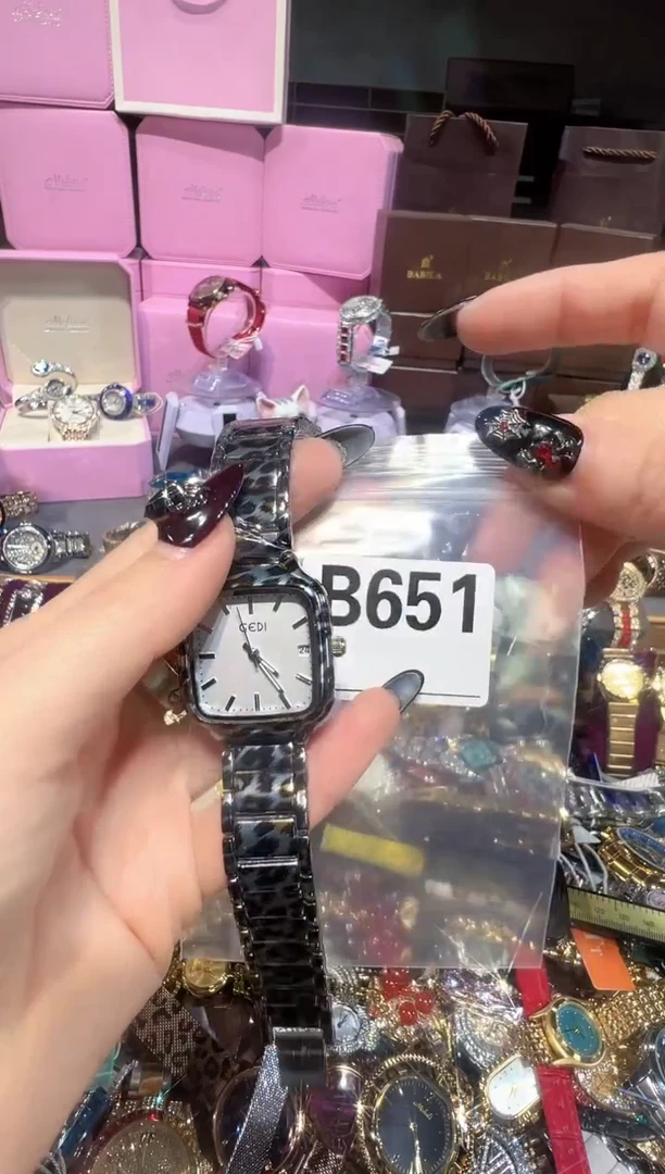 石英机芯不锈钢不锈钢直播定闪专用