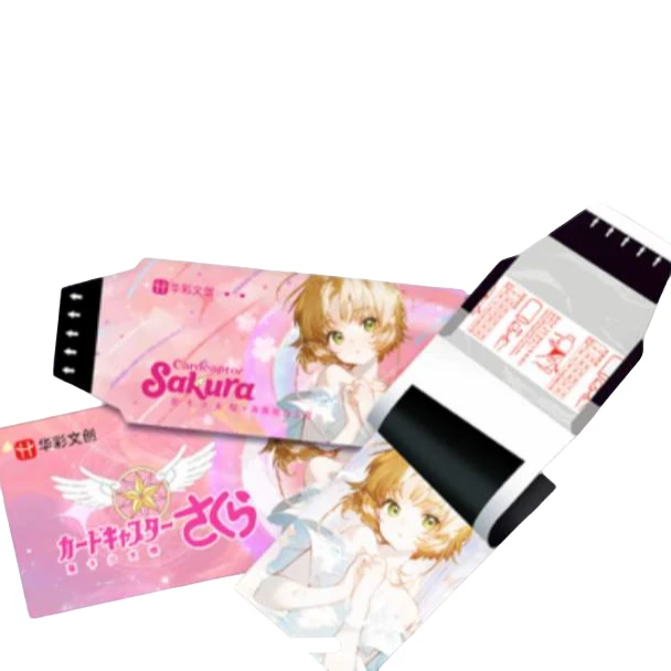 【叠叠】华彩文创百变小樱第一弹撕撕乐 二创收藏卡牌盲盒 默认代拆