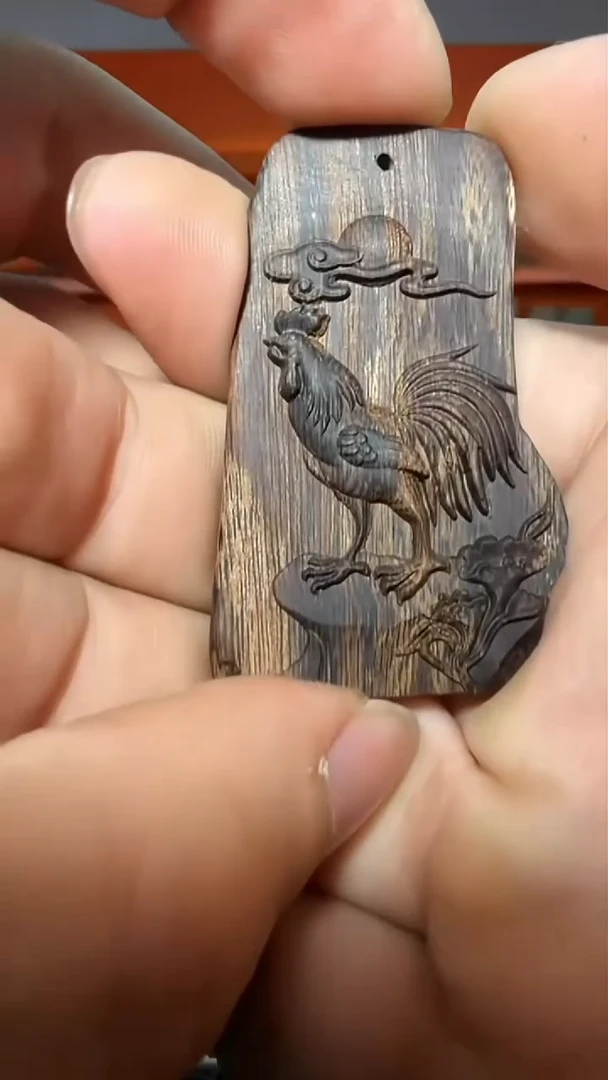 沉香吊坠147号红土生肖鸡多样性发一