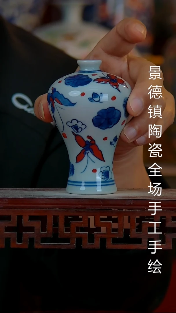 摆件陶景德镇陶瓷 全场手工手绘