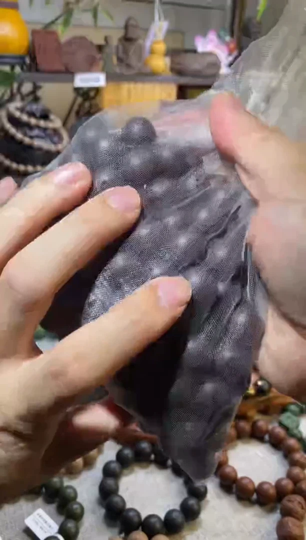 【闪购商品】泥塑黑玫瑰福利手串1.5