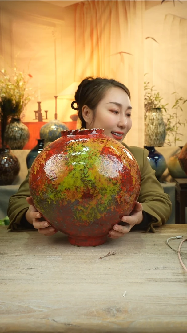 高31口11陶瓷花瓶花器