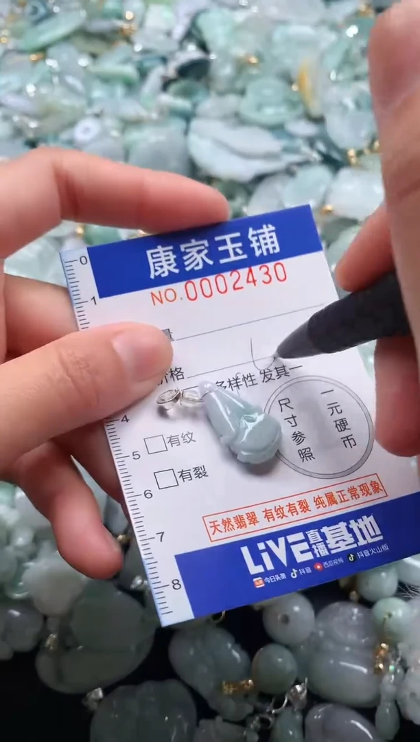 颈饰未镶嵌翡翠2430