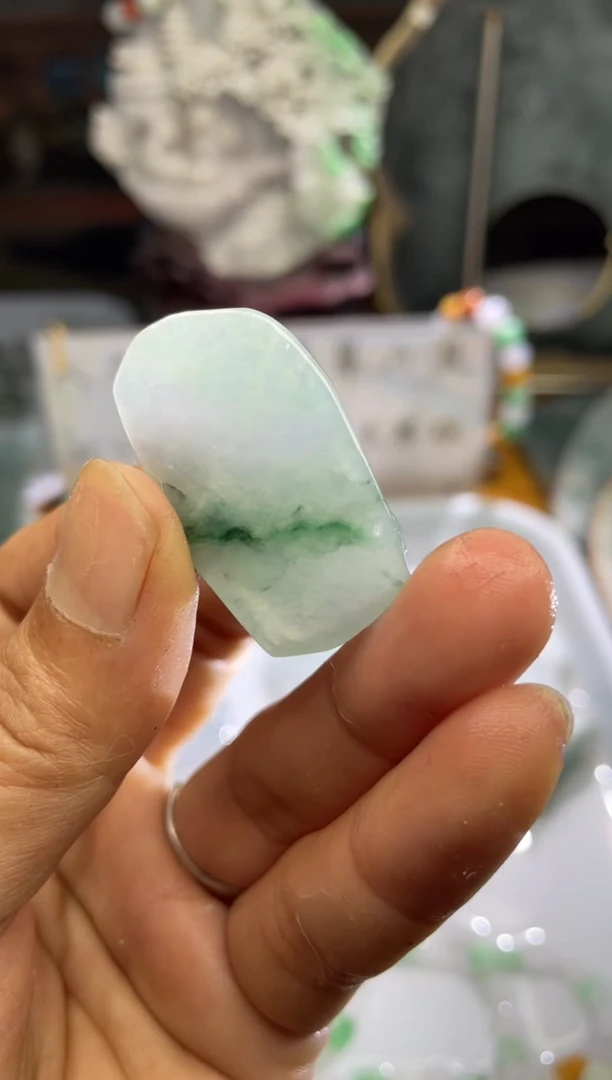 未镶嵌挂件翡翠天然缅甸翡翠A货