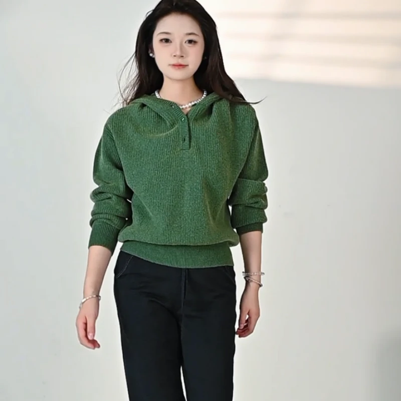 GP077 菲诗菲曼高端定制   连帽套头针织衫WL4771M