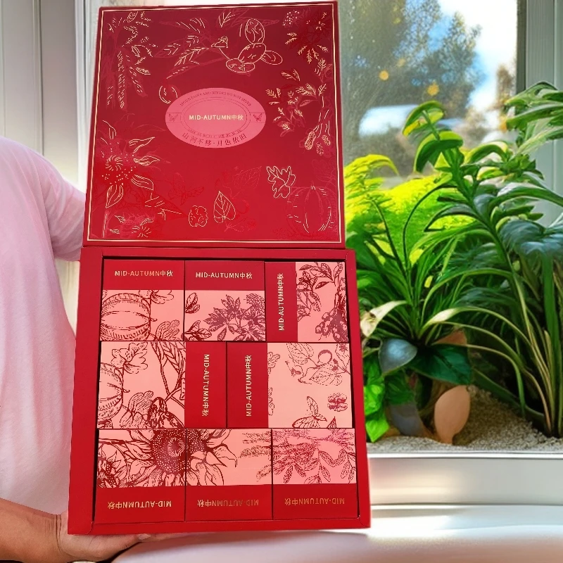 章鹿市月饼高档礼盒山河月色手工传承经典广式原味中秋团圆