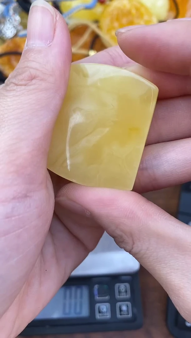 裸石琥珀未镶嵌天然琥珀蜜蜡