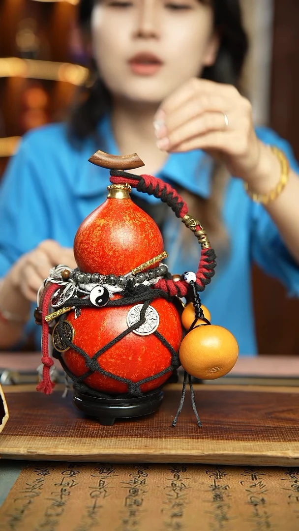 309号900ml左右非遗大漆酒葫芦